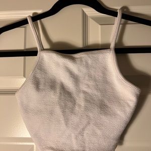 White Top Shop crop top!